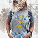 Search for blue sunflower tshirts Ukrainian