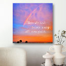 Search for rainbow canvas prints Sunset