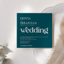 Search for deep square invitations Minimalist