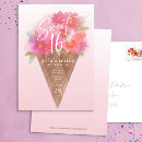 Recherche de de crème glacée invitations Fleurs