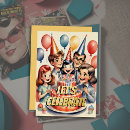 Search for funny cake invitations Retro