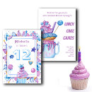 Search for dessert invitations Blue