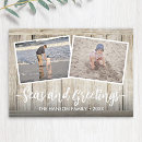 Search for coastal photo christmas cards Wood