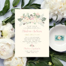 Search for boho shower wedding invitations Greenery