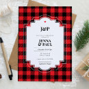 Search for christmas bridal shower invitations Red