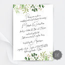 Recherche de greenery répétition dîner invitations Verdure