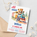 Search for train invitations Watercolor