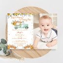 Search for little blue truck invitations Gender neutral