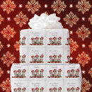 Search for meowy christmas wrapping paper Red