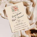 Search for desert bridal shower invitations Terracotta