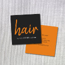 Search for black and orange business cards Professional