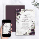 Recherche de plume anniversaire invitations Élégant