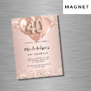 Search for luxury 40th birthday invitations Glam glamourous