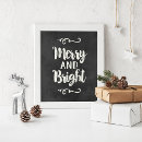 Search for merry christmas chalkboard posters Rustic