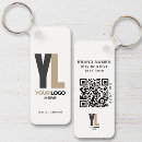 Search for clean rectangular keychains Qr code