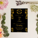 Search for gold foil art deco invitations Luxury