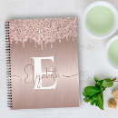 Search for rose gold notebooks Script calligraphy