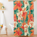 Recherche de tropical rideaux douche Blanc