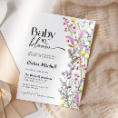 Search for rustic chic baby shower invitations Baby in bloom