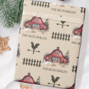 Search for evergreen wrapping paper Country christmas