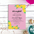 Search for rustic baby girl shower invitations Elegant