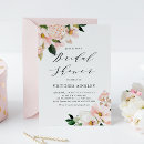 Recherche de magnolia bridal shower invitations Aquarelle