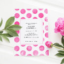 Search for polka dot bridal shower invitations For her