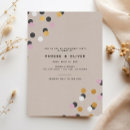 Search for confetti engagement party invitations Modern