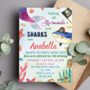 Search for mermaid and pirate birthday invitations Mermaids and pirates