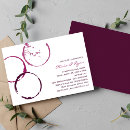Search for vineyard rehearsal dinner invitations Burgundy