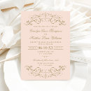 Search for vintage invitations blush pink