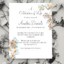 Search for wild life invitations floral