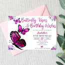 Search for kiss birthday invitations Purple
