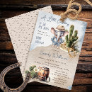 Recherche de cowboy occidental invitations Future maman