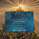 Search for winter rehearsal dinner invitations Navy blue