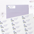 Search for quinceanera return address labels Modern