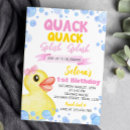 Recherche de rubber duck invitations Bleu