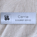 Search for modern name tags With magnetic back