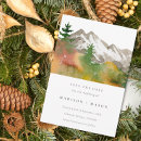 Search for pine tree save the dates Rustic