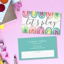Search for playing card business cards Playdate