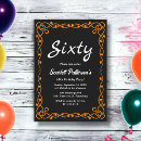 Search for white 60th birthday invitations Classy