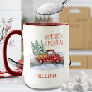 Search for plaid christmas mugs Vintage
