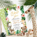 Search for tropical shower invitations Safari