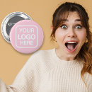 Recherche de fournitures de bureau badges Rose