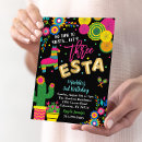 Search for three esta birthday invitations Mexican fiesta
