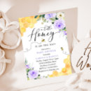 Recherche de abeille miel invitations Une petite abeille