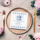 Search for blue and white china paper plates Elegant