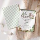 Recherche de oh deer birthday invitations Chasse