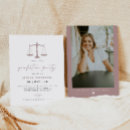 Search for law school graduation invitations Black and white