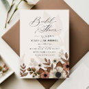 Search for pink and brown invitations Botanical